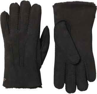 UGG Womens Gloves With Gauge Points Black