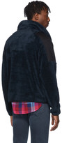 Thumbnail for your product : Rag & Bone Navy and Black Fleece Logan Pullover