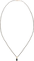 Thumbnail for your product : Isabel Marant Brass & Black Baker Street Pendant Necklace