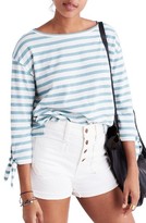 Thumbnail for your product : Madewell Women's Stripe Tie Sleeve Top