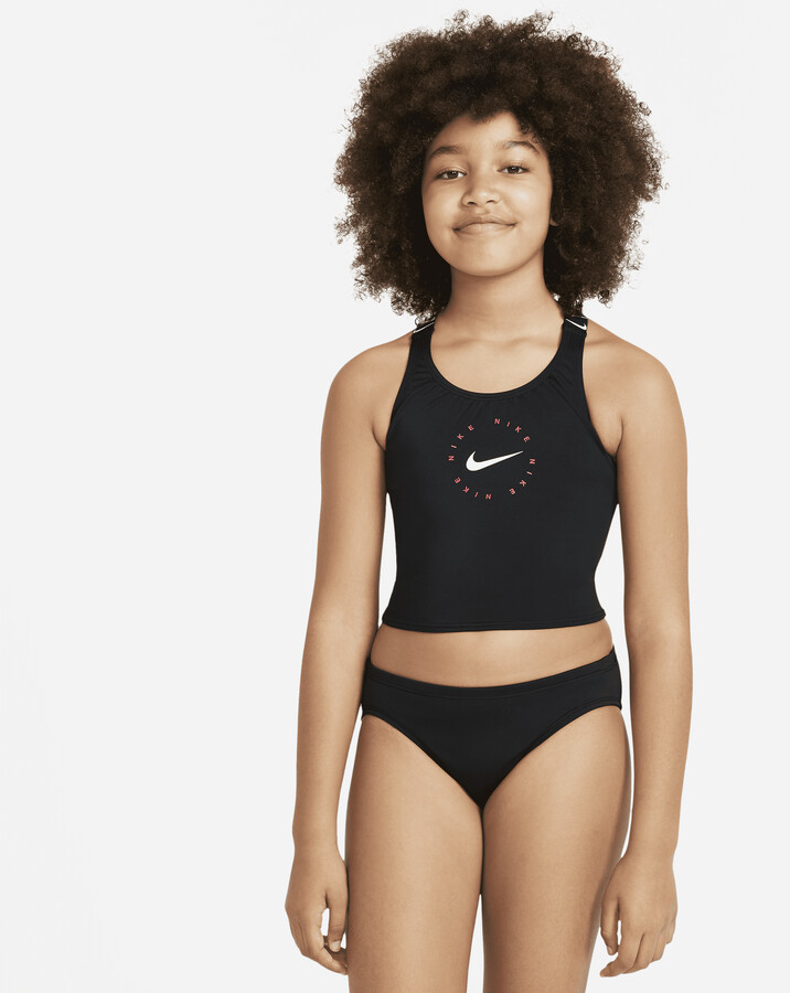 Nike Girls' Black Swimwear with Cash Back | ShopStyle