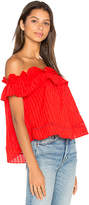Thumbnail for your product : Nicholas Sofia Ruffle Top