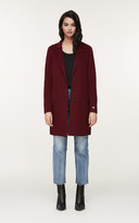 Thumbnail for your product : Soia & Kyo EZME straight-fit double-face wool coat