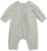 Thumbnail for your product : Bonpoint Baby Luce floral cotton playsuit