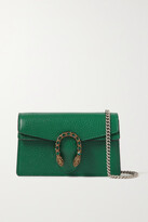 Thumbnail for your product : Gucci Dionysus Super Mini Textured-leather Shoulder Bag