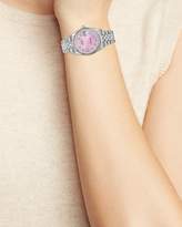 Thumbnail for your product : Mother of Pearl Pre-Owned Rolex Stainless Steel and 18K White Gold Datejust Watch with Pink Mother-of-Pearl and Diamond Dial, 31mm