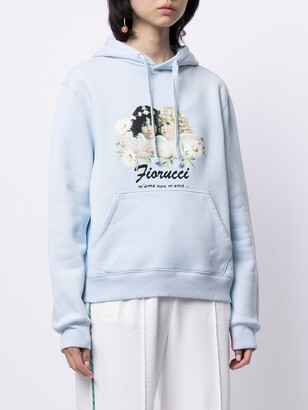 Fiorucci Daisy Angels graphic hoodie