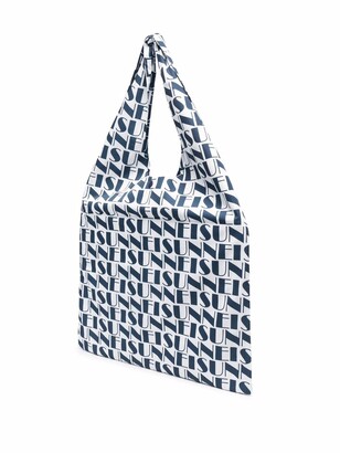 Sunnei Logo-Print Reversible Tote Bag
