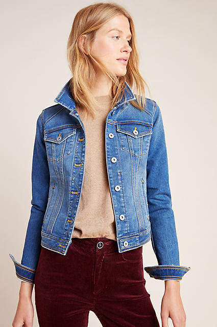 pilcro classic denim jacket