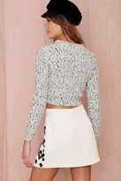 Thumbnail for your product : Nasty Gal Short Work Sequin Skirt