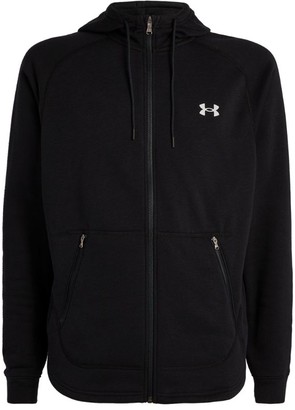 black under armour zip up hoodie