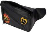Thumbnail for your product : Loewe Black Pansies Small Puzzle Belt Bag