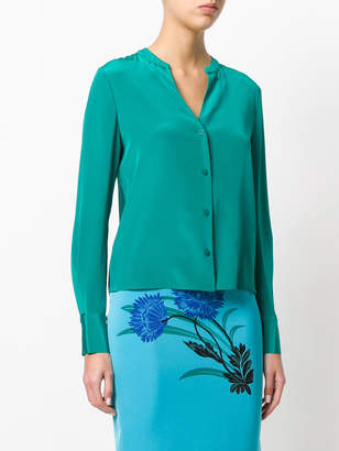 Diane von Furstenberg classic silk shirt