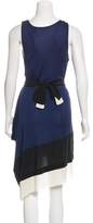 Thumbnail for your product : Vionnet Belted Silk Dress