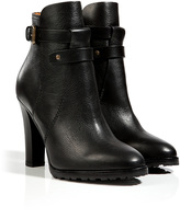 Thumbnail for your product : Ralph Lauren Collection Leather Ankle Boots in Black