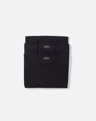 Saturdays NYC Two Pack Solid Standard Fit Tees