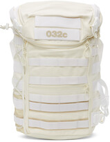 Thumbnail for your product : 032c White adidas Originals Edition Canvas Logo Backpack