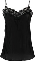 Thumbnail for your product : Zimmermann Lace-Trim Ruched Tank Top