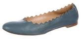 Thumbnail for your product : Chloé Leather Lauren Flats