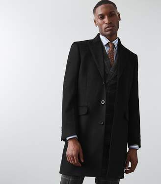 Reiss Maplebeck Wool Epsom Overcoat