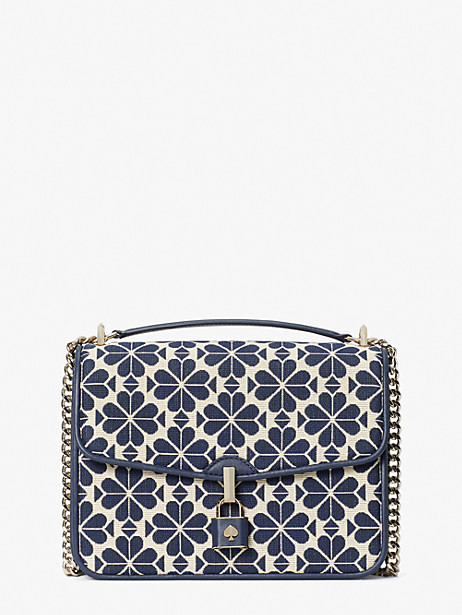 locket large flap shoulder bag