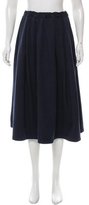 Thumbnail for your product : Massimo Alba Pleated Midi Skirt w/ Tags