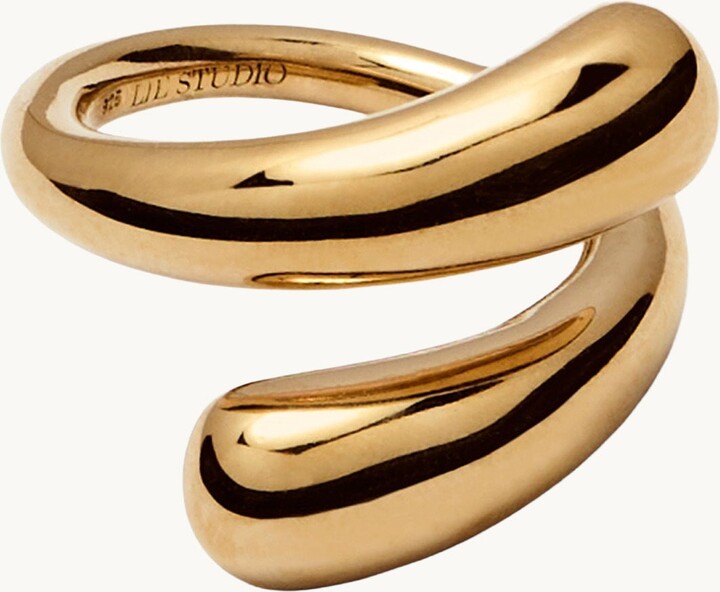 Lié Studio Victoria Ring 18k Gold-plated 925 Sterling Silver 5
