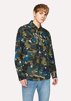 Thumbnail for your product : Paul Smith Men's Khaki Camouflage Cotton-Twill Shirt Jacket