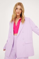 Thumbnail for your product : Nasty Gal Womens Suits You Double Breasted Relaxed Blazer