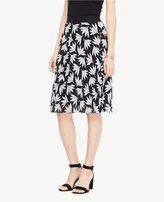 Thumbnail for your product : Ann Taylor Petite Fan Floral Pleated Skirt