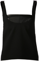 Thumbnail for your product : Christopher Kane Leather Bandeau Top