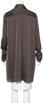 Thumbnail for your product : The Row Silk Oversize Top