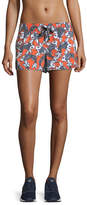 Thumbnail for your product : The Upside Sea of Koi Drawstring Running Shorts