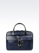 Thumbnail for your product : Giorgio Armani Briefcase In Calfskin And Leather