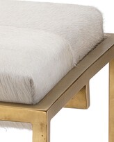 Thumbnail for your product : Jamie Young Shelby Hairhide Bench