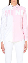 Thumbnail for your product : Mini Cream Mini wish contrast colour cotton shirt