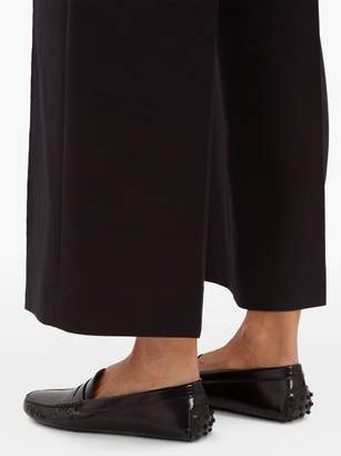 Tod's Gommini Patent-leather Loafers - Womens - Black