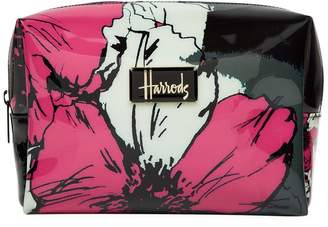 Harrods Abstract Floral Cosmetic Bag