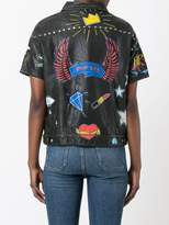 Thumbnail for your product : P.A.R.O.S.H. painted short sleeve jacket
