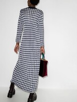 Thumbnail for your product : Rixo Bibi Gingham Print Knit Midi Dress