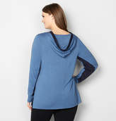 Thumbnail for your product : Avenue Contrast Trim Active Hoodie