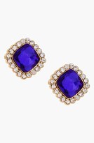 Thumbnail for your product : Erickson Beamon ROCKS 'Tropical Punch' Square Stud Earrings