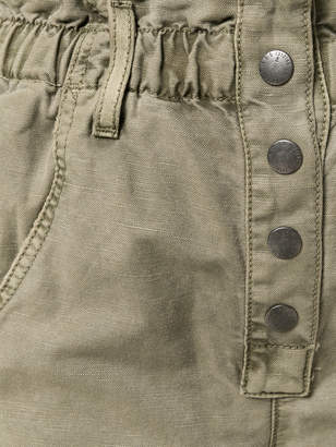 Current/Elliott Paperbag cropped jeans