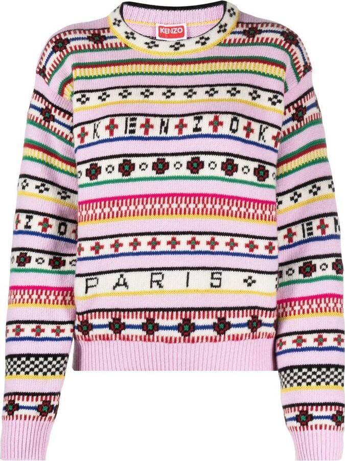 Kenzo Pink Women's Sweaters | ShopStyle