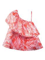 Thumbnail for your product : Au Jour Le Jour Ruffled Printed Top
