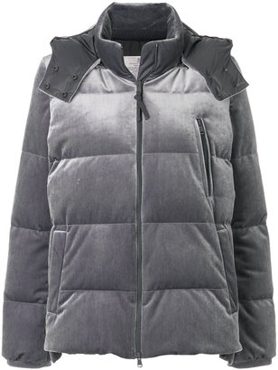 Brunello Cucinelli hooded puffer jacket