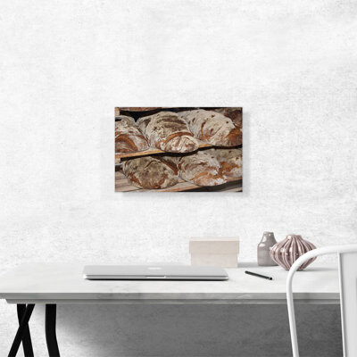 ARTCANVAS Bread Bakery Decor - Wrapped Canvas Photograph Print