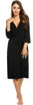 Thumbnail for your product : Ekouaer Womens Robes with Belt (Purple,)
