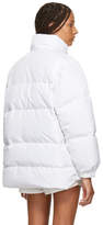 Thumbnail for your product : Anton Belinskiy White Down Jacket