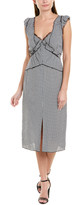 Thumbnail for your product : Jason Wu Collection Pleated Midi Dress